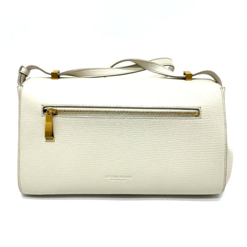 Bottega Veneta Ivory White Leather Shoulder Bag (Pre-Owned)