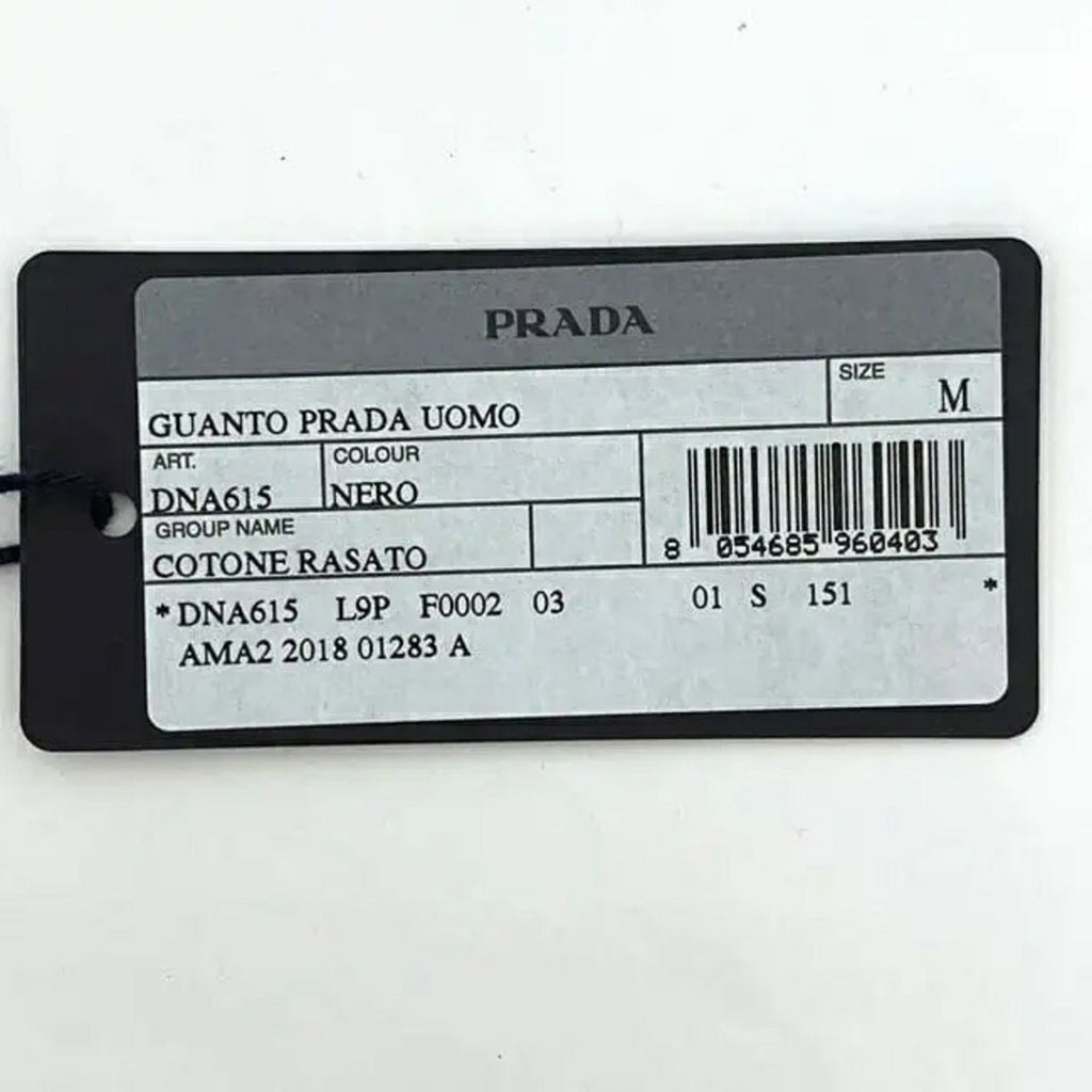 Prada Black Nero Warm Gloves (Pre-Owned)