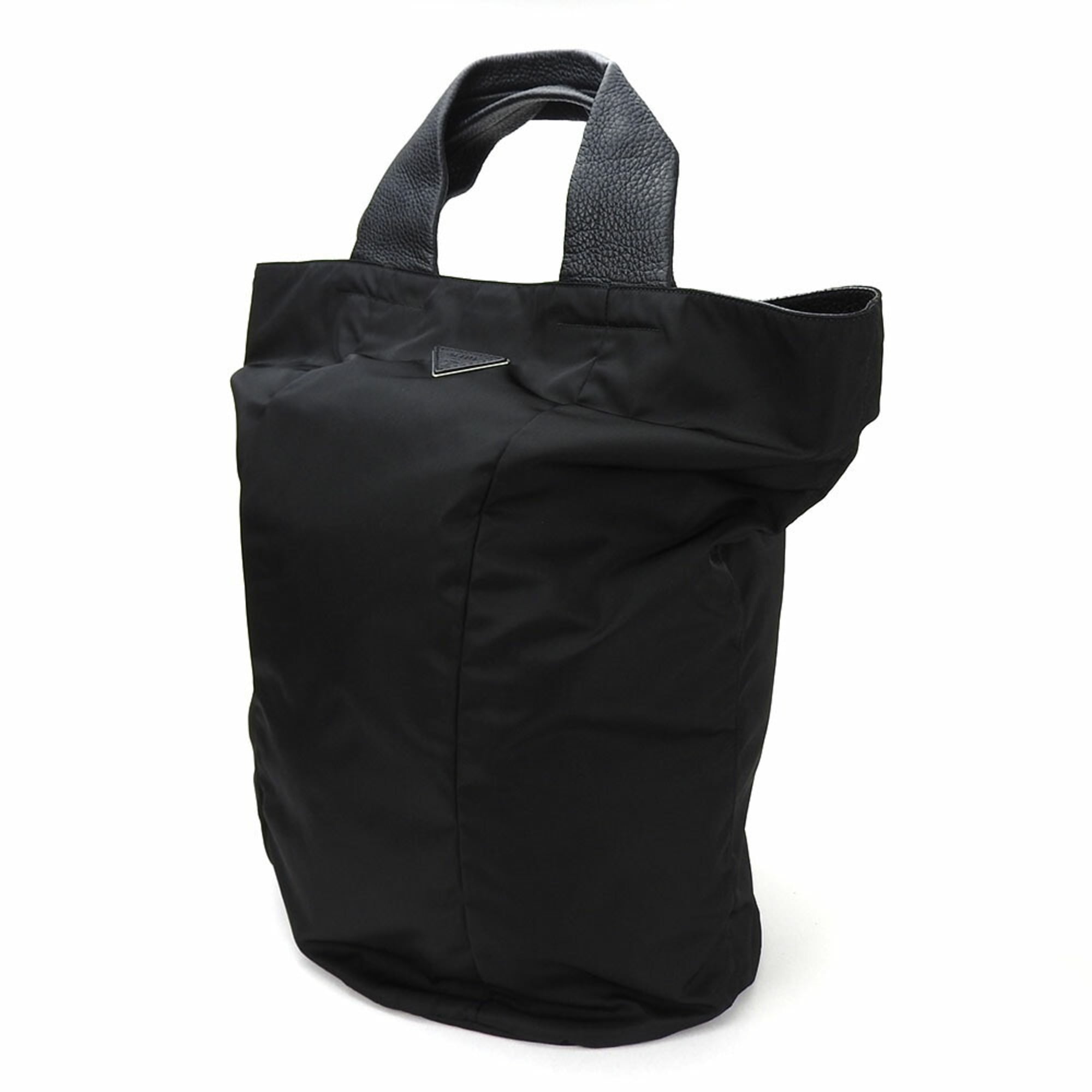 Prada Black Nero Tessuto Shoulder Bag Tote Bag (Pre-Owned)