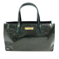 Louis Vuitton Monogram Vernis Blue Nuit Green Monogram Vernis Handbag Tote Bag (Pre-Owned)