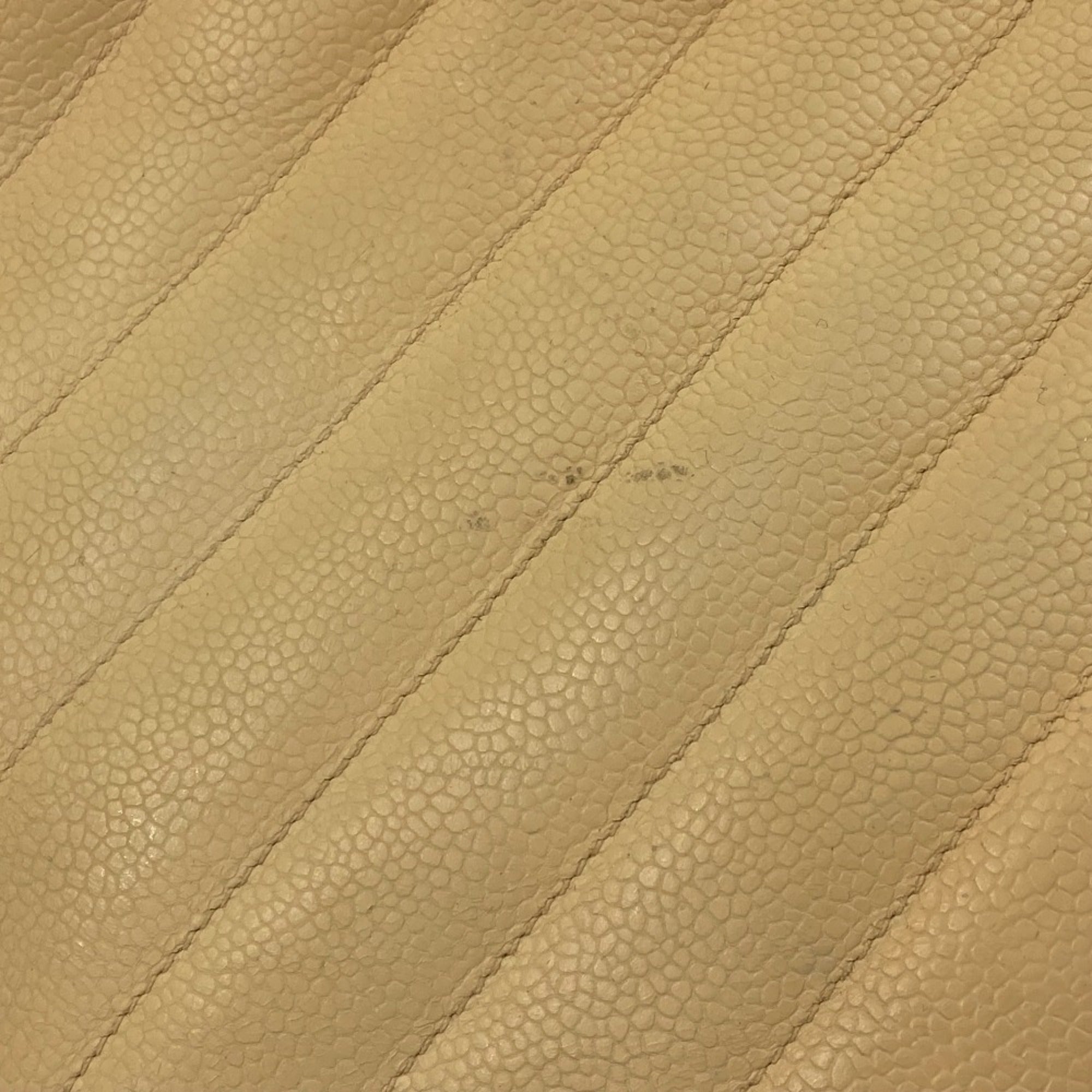Chanel Yellow Leather Shoulder Bag (Pre-Owned)