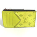 Louis Vuitton Taigarama Yellow Monogram Taiga Leather Coin Purse/Coin Case (Pre-Owned)