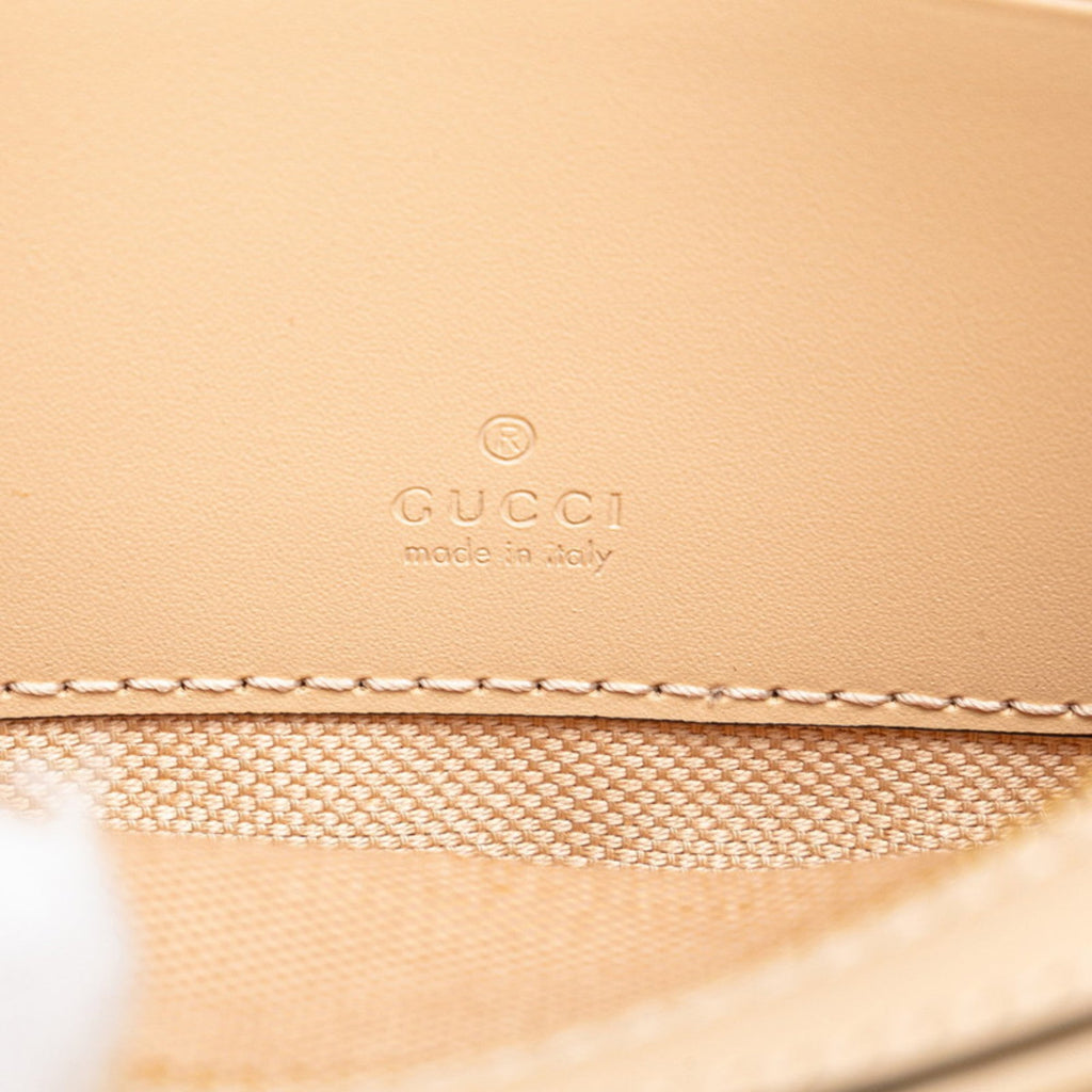 Gucci Beige Leather Shoulder Bag (Pre-Owned)