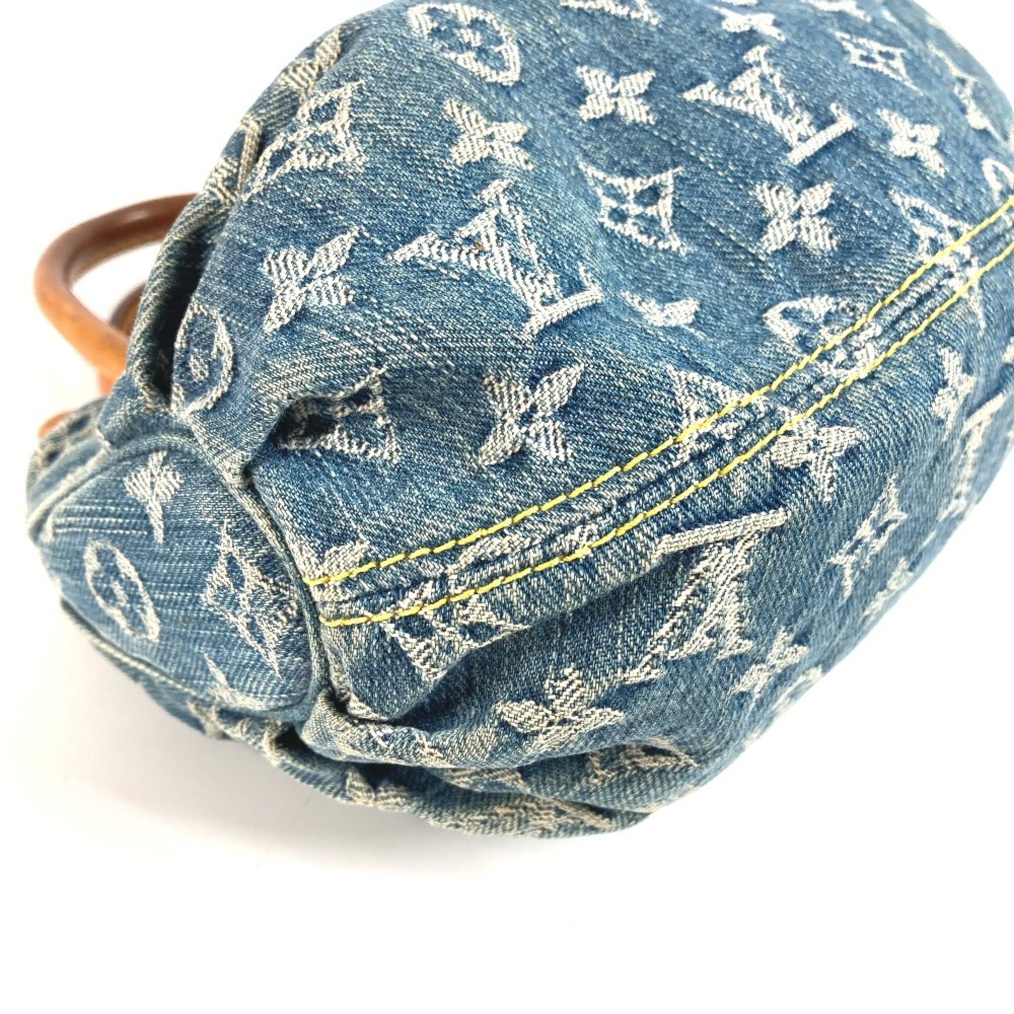 Louis Vuitton Monogram Denim Monogram Denim Handbag (Pre-Owned)