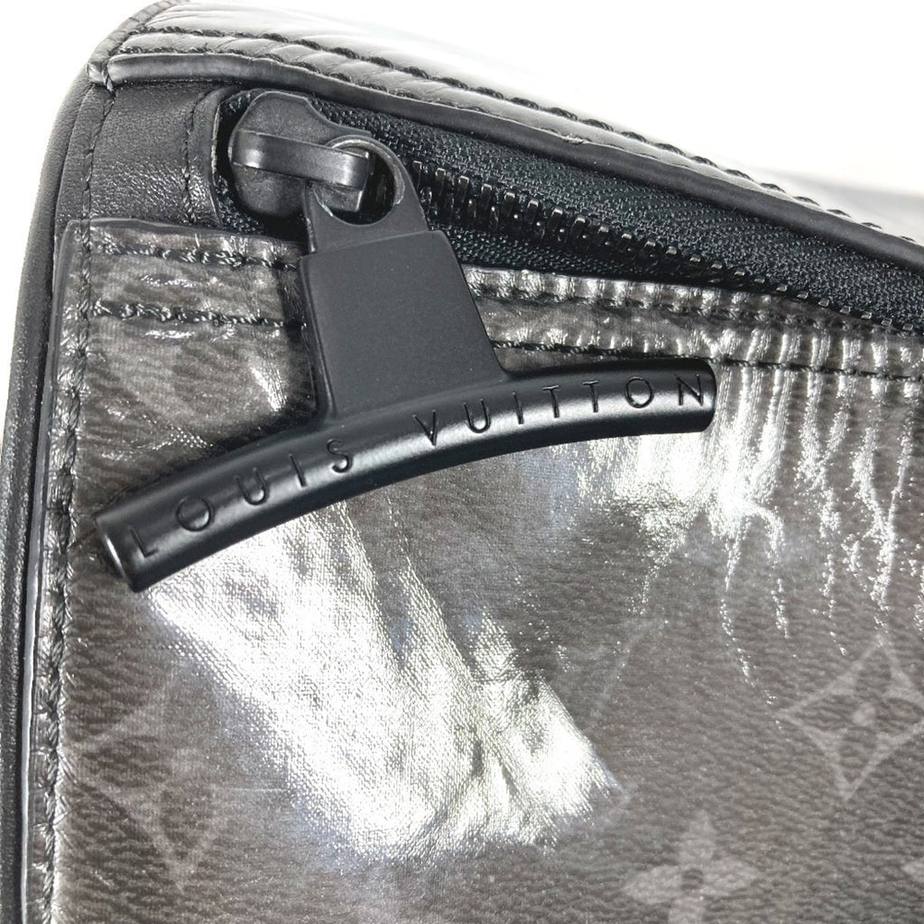Louis Vuitton Monogram Eclipse Black Monogram Eclipse Boston Bag Shoulder Bag (Pre-Owned)