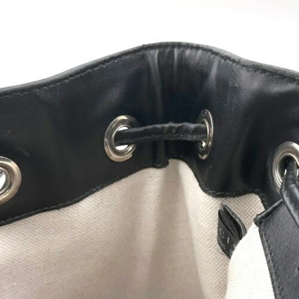 Gucci Black Leather Backpack (Pre-Owned)