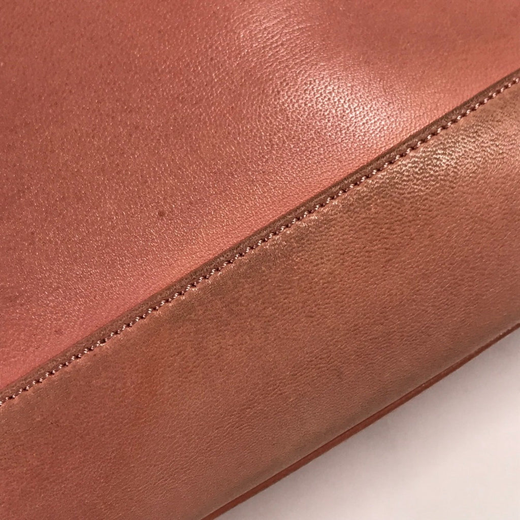 Chanel Pink Leather Shoulder Bag Tote Bag (Pre-Owned)