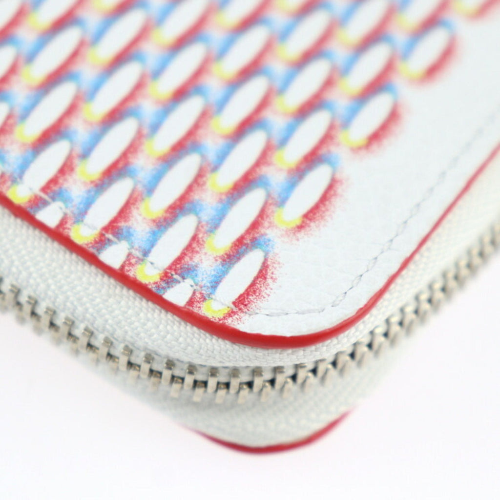 Louis Vuitton Blanc Multi-Color White Leather Wallet (Bi-Fold) (Pre-Owned)
