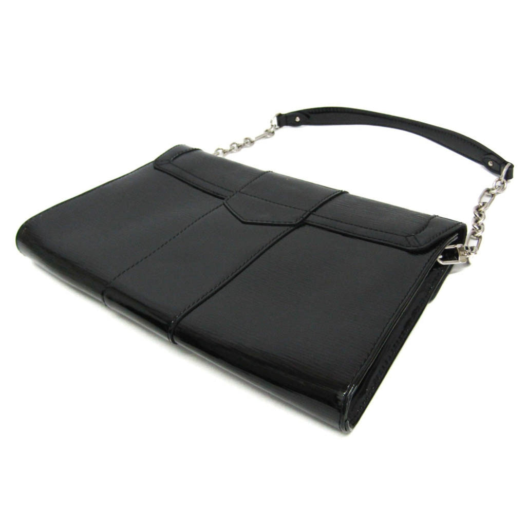 Louis Vuitton Epi Electric Noir Patent Leather Shoulder Bag (Pre-Owned)