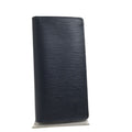 Louis Vuitton Navy Blue Epi Leather Long Wallet (Bi-Fold) (Pre-Owned)