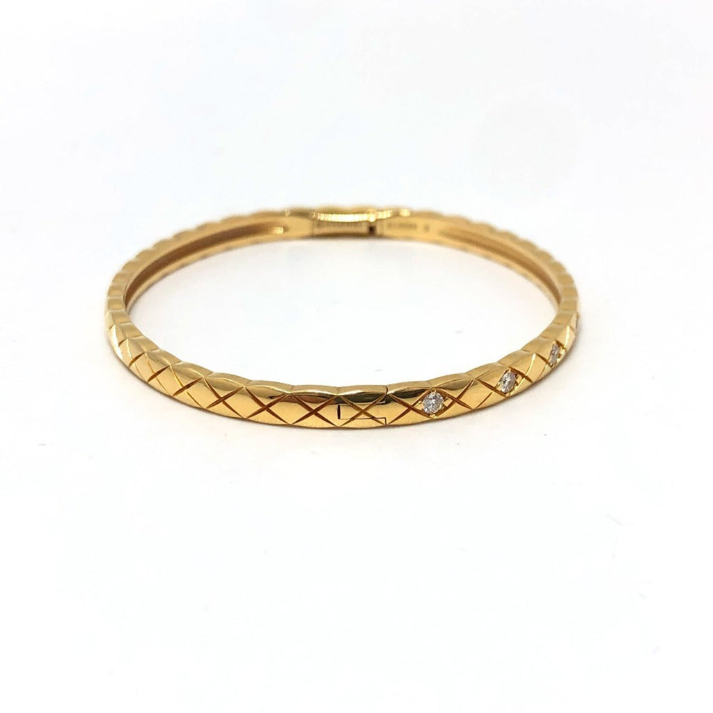 Chanel Coco Yellow Gold (18K) Charm Bracelet (Pre-Owned)