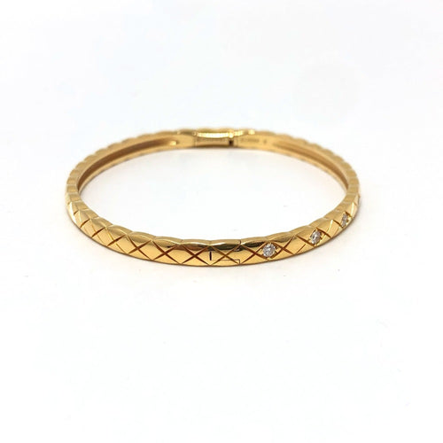 Chanel Coco Yellow Gold (18K) Charm Bracelet (Pre-Owned)