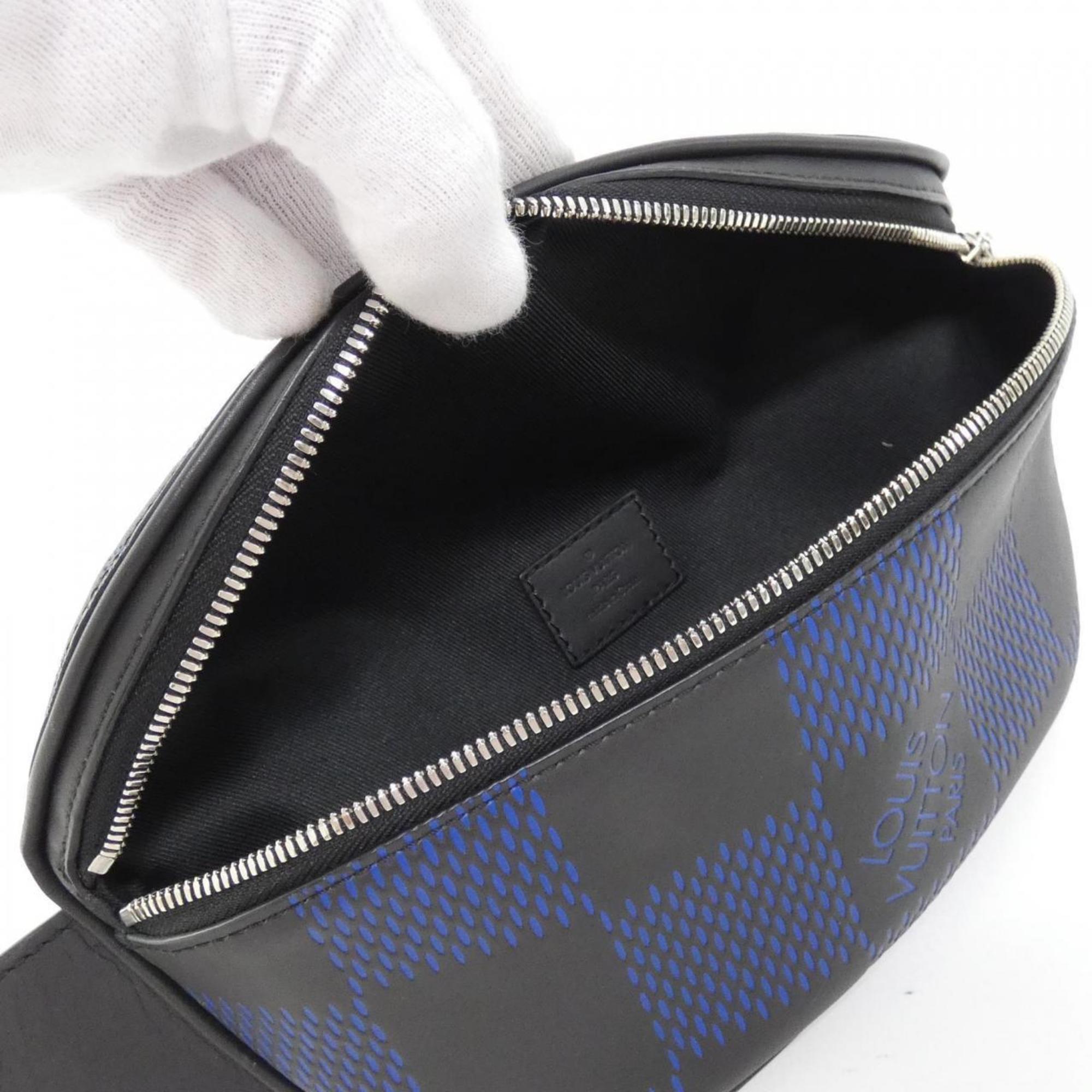 Louis Vuitton Black Infini Marine Leather Handbag Sling Bag (Pre-Owned)