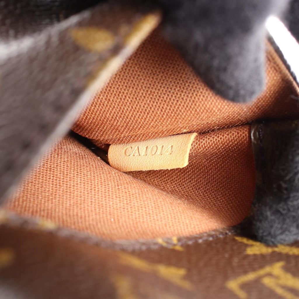 Louis Vuitton Brown Coated Canvas Fanny Pack (Pre-Owned)
