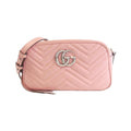 Gucci Pink Leather Shoulder Bag (Pre-Owned)