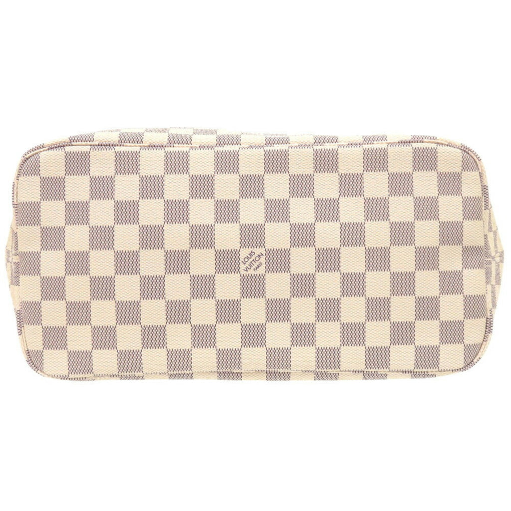 Louis Vuitton White Damier Azur Tote Bag (Pre-Owned)