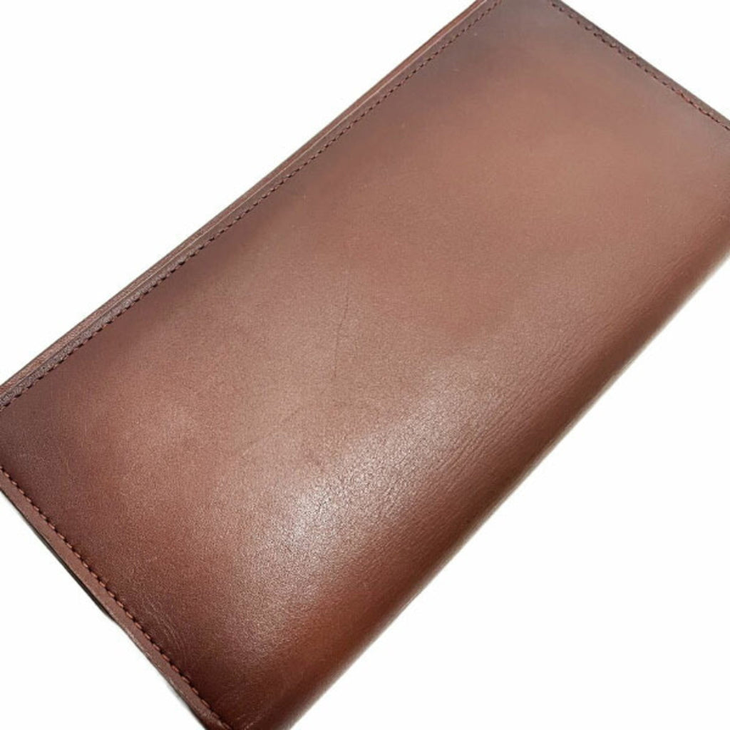 Louis Vuitton Brown Ombre Leather Long Wallet (Bi-Fold) (Pre-Owned)
