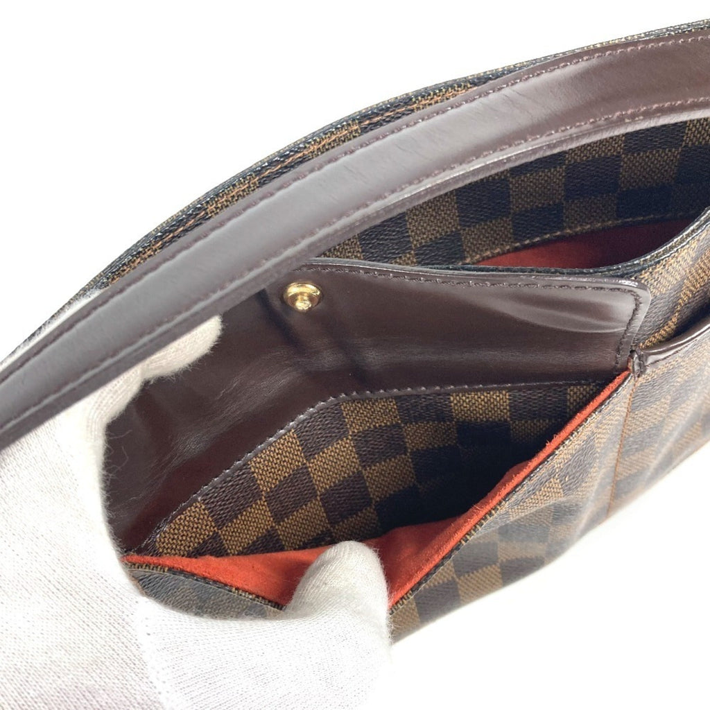 Louis Vuitton Brown Ebene Damier Canvas Shoulder Bag (Pre-Owned)