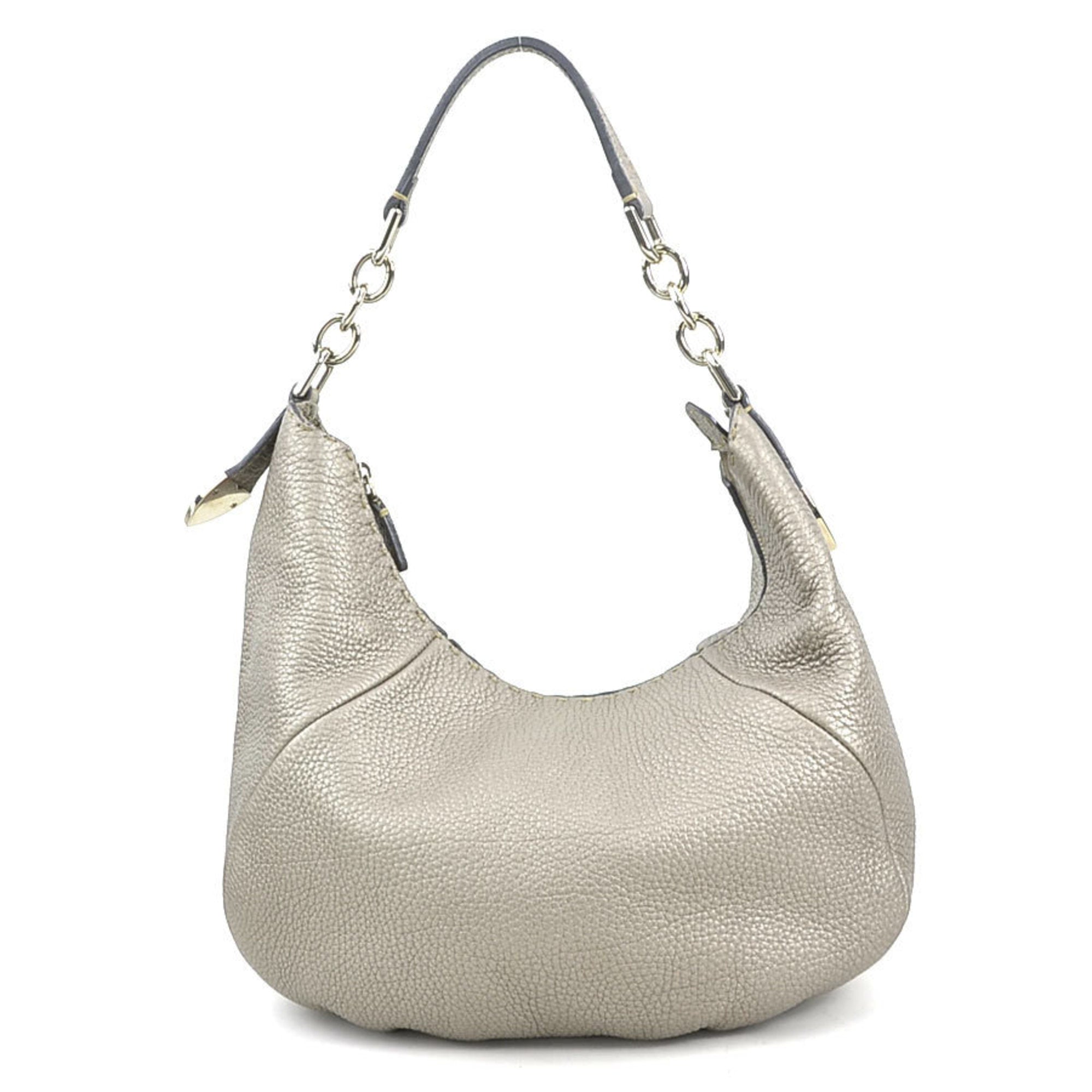 Fendi Leather Shoulder Bag (Pre-Owned)