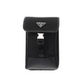 Prada Black Nylon Leather Shoulder Bag (Pre-Owned)