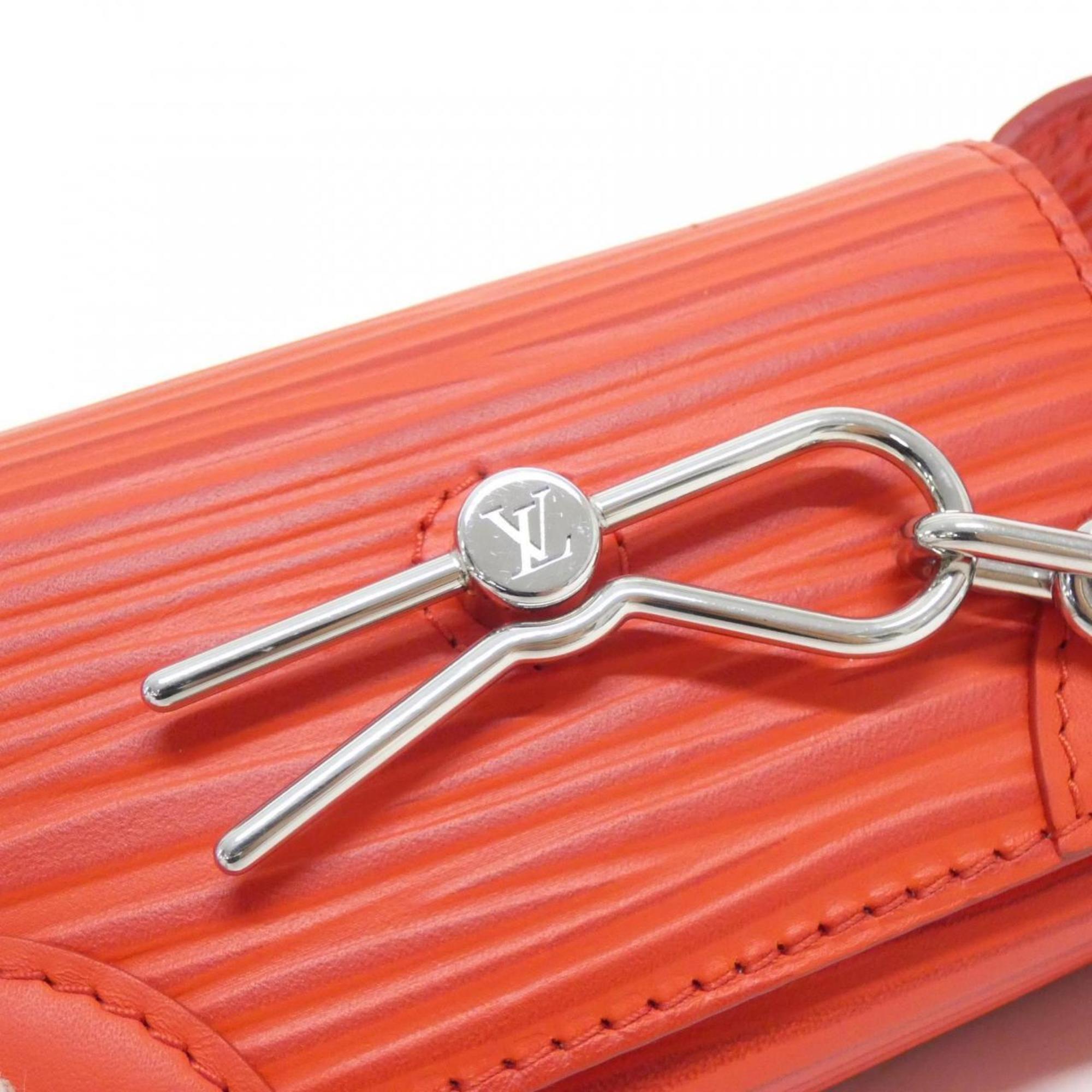 Louis Vuitton Epi Rouge Leather Shoulder Bag (Pre-Owned)