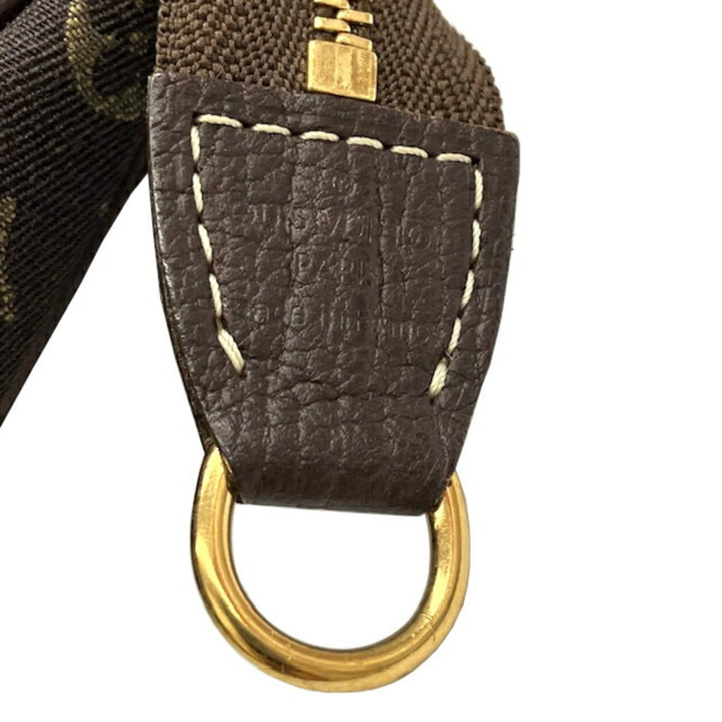 Louis Vuitton Brown Ebene Monogram Mini Lin Pouch (Pre-Owned)