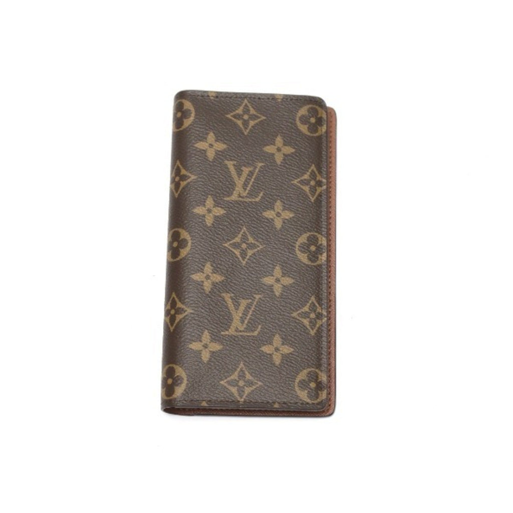 Louis Vuitton Monogram Brown Monogram Long Wallet (Bi-Fold) (Pre-Owned)