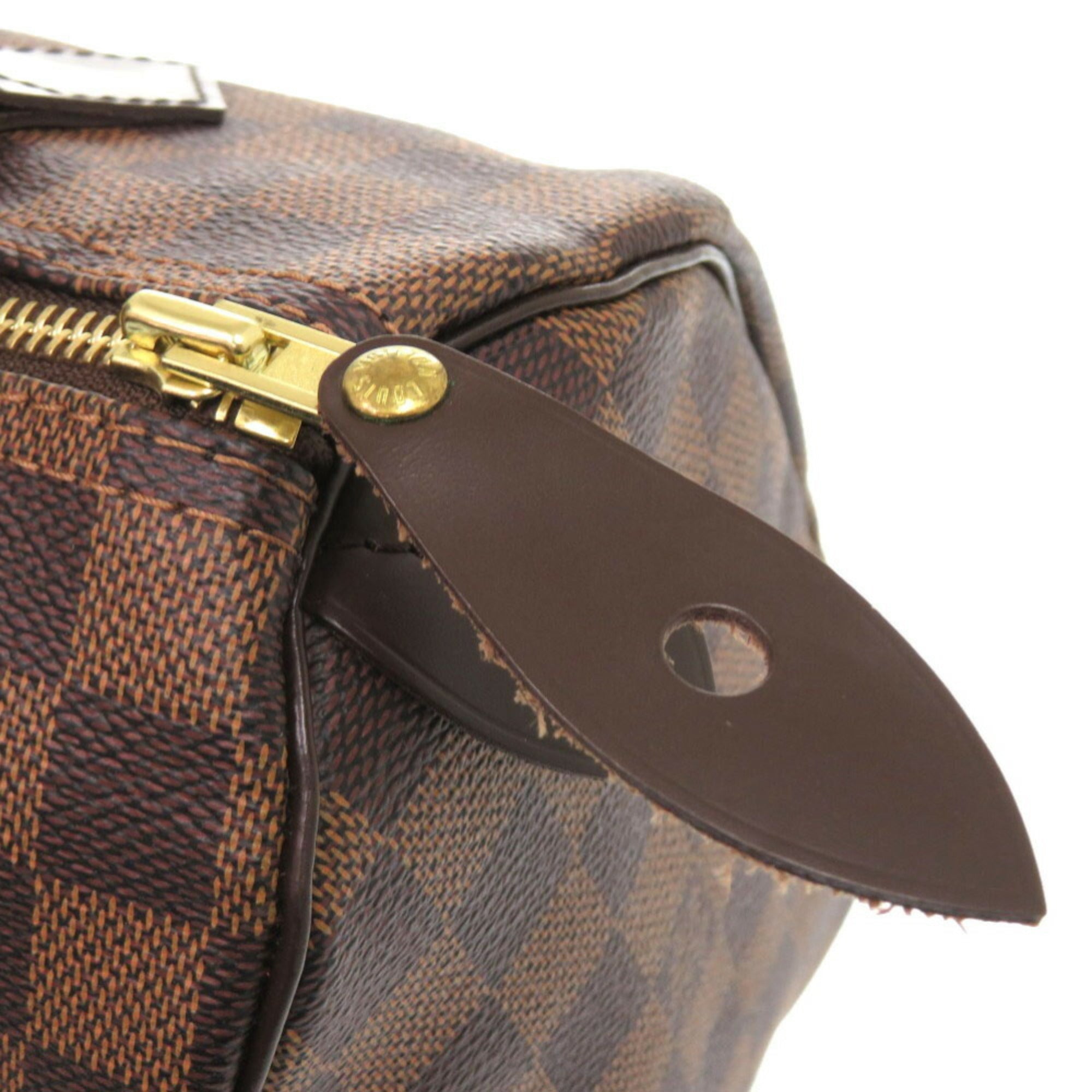 Louis Vuitton Brown Damier Canvas Damier Canvas Handbag (Pre-Owned)