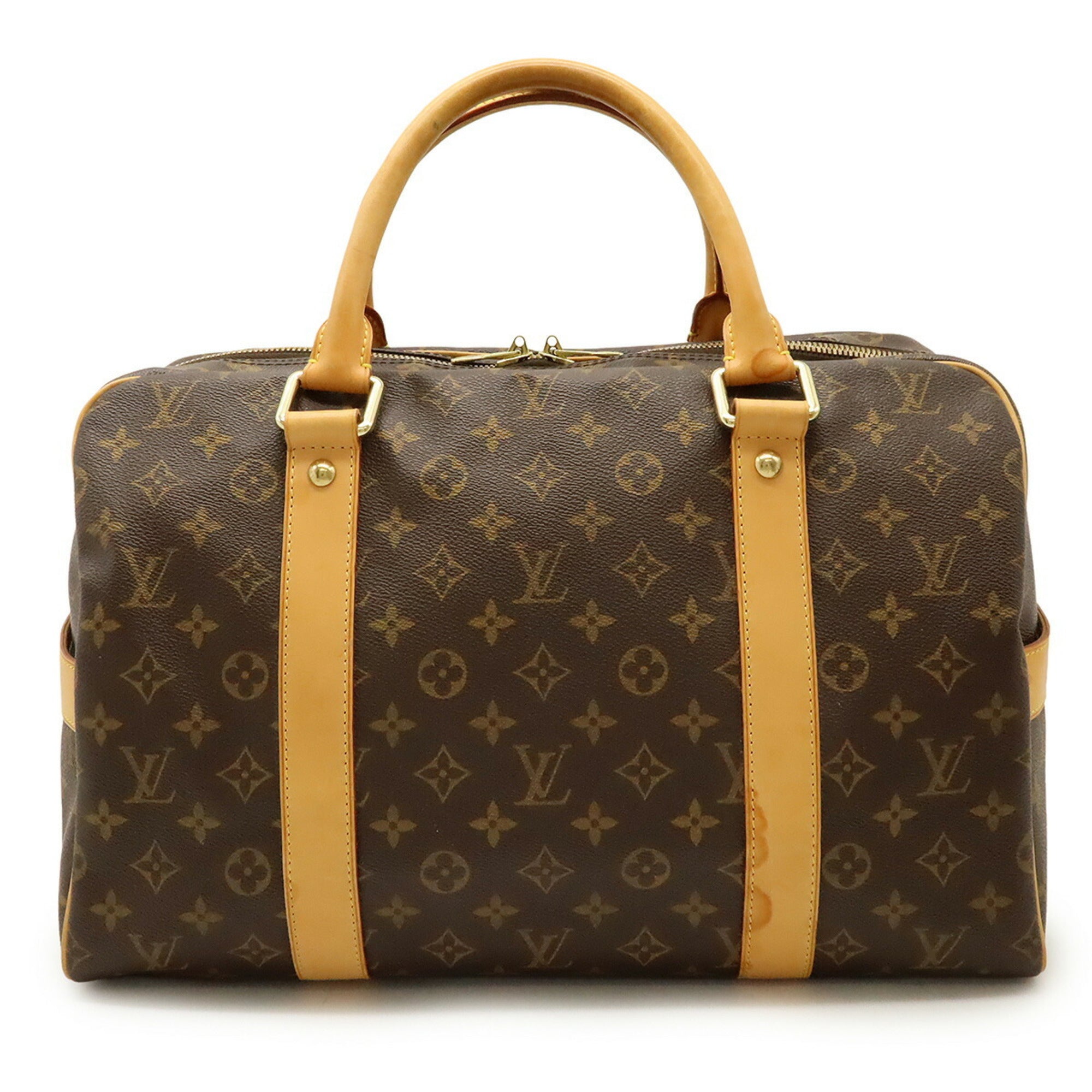 Louis Vuitton Brown Monogram Monogram Boston Bag Handbag (Pre-Owned)