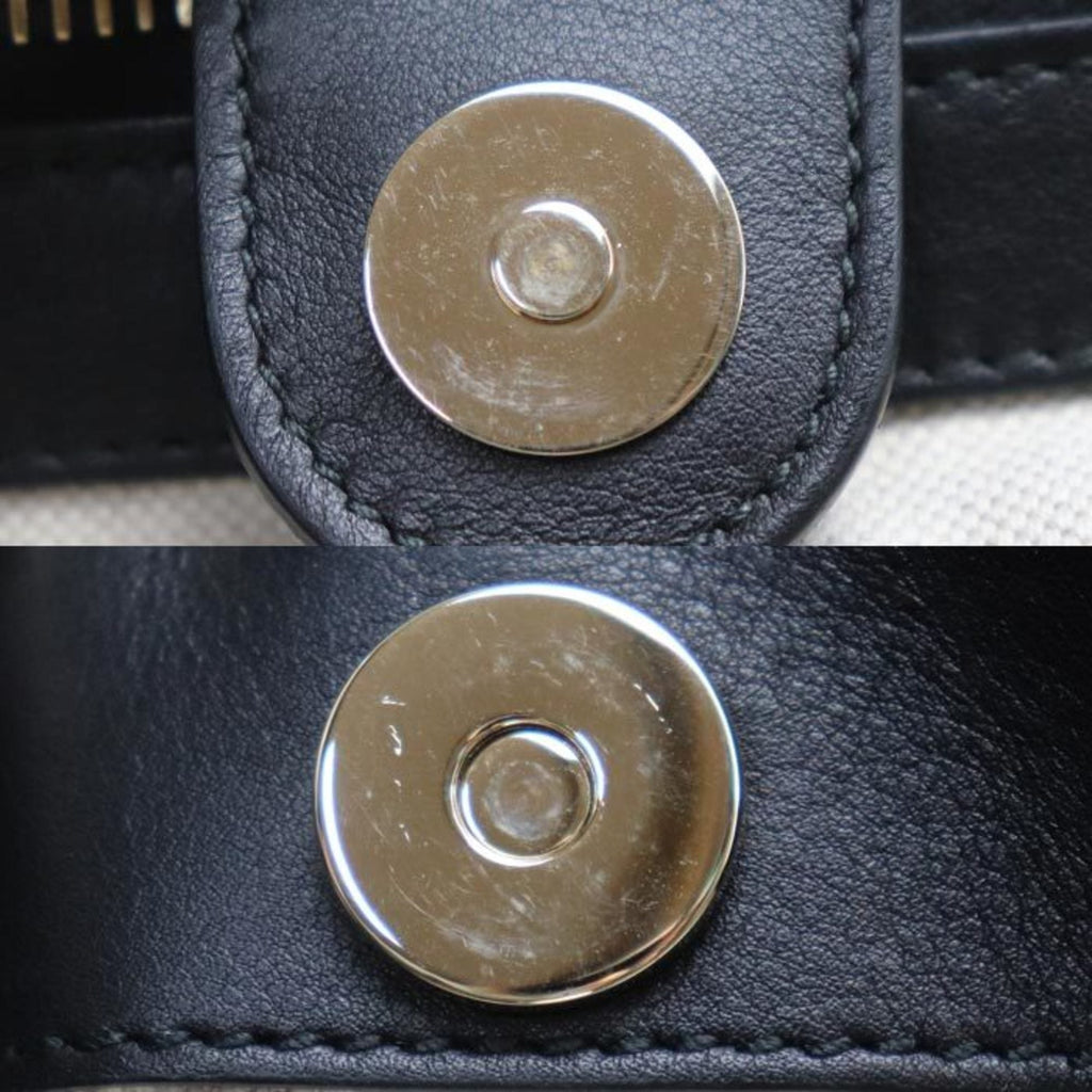Gucci Black Leather Tote Bag (Pre-Owned)