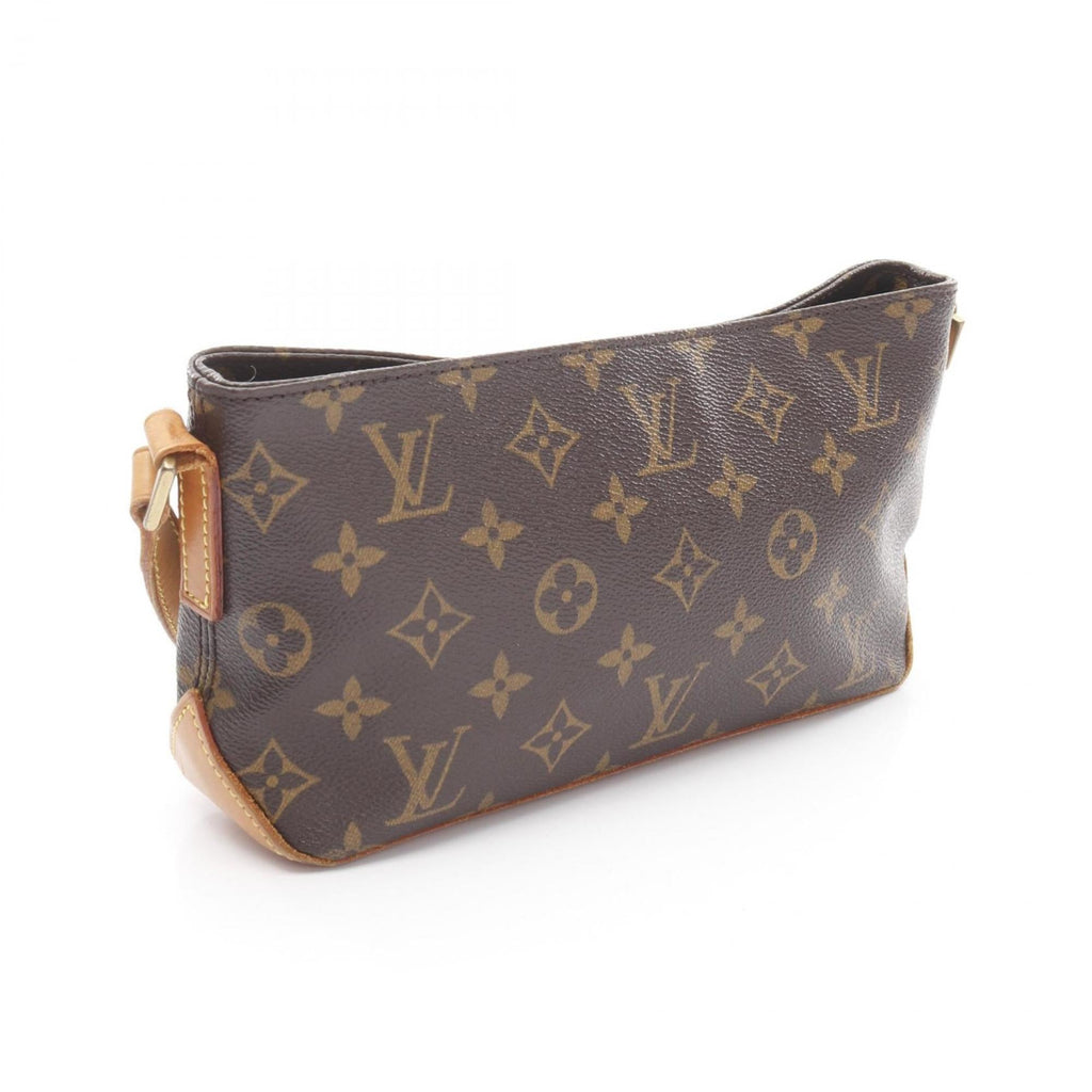 Louis Vuitton Brown Coated Canvas Pvc Monogram Leather Shoulder Bag (Pre-Owned)