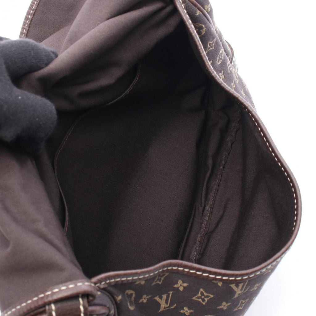 Louis Vuitton Brown Canvas Monogram Mini Leather Shoulder Bag (Pre-Owned)