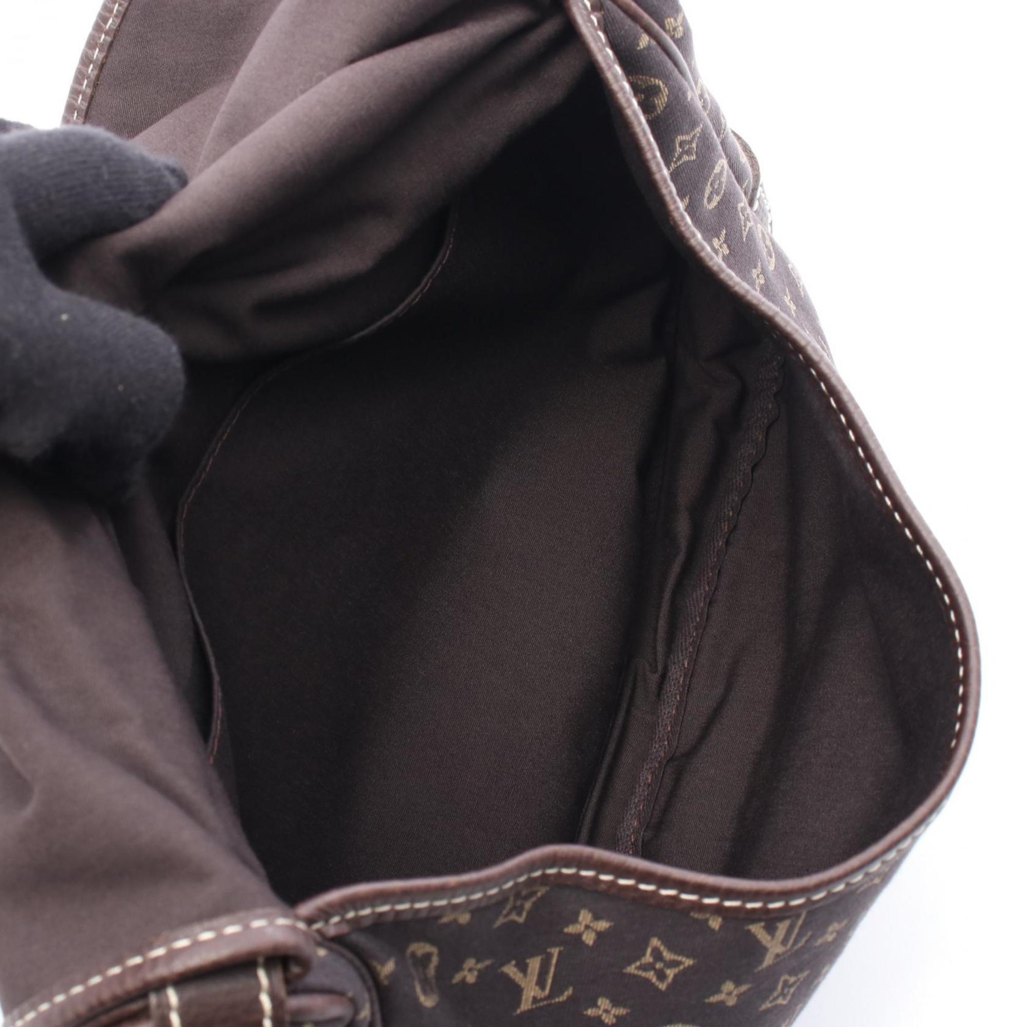 Louis Vuitton Brown Canvas Monogram Mini Leather Shoulder Bag (Pre-Owned)