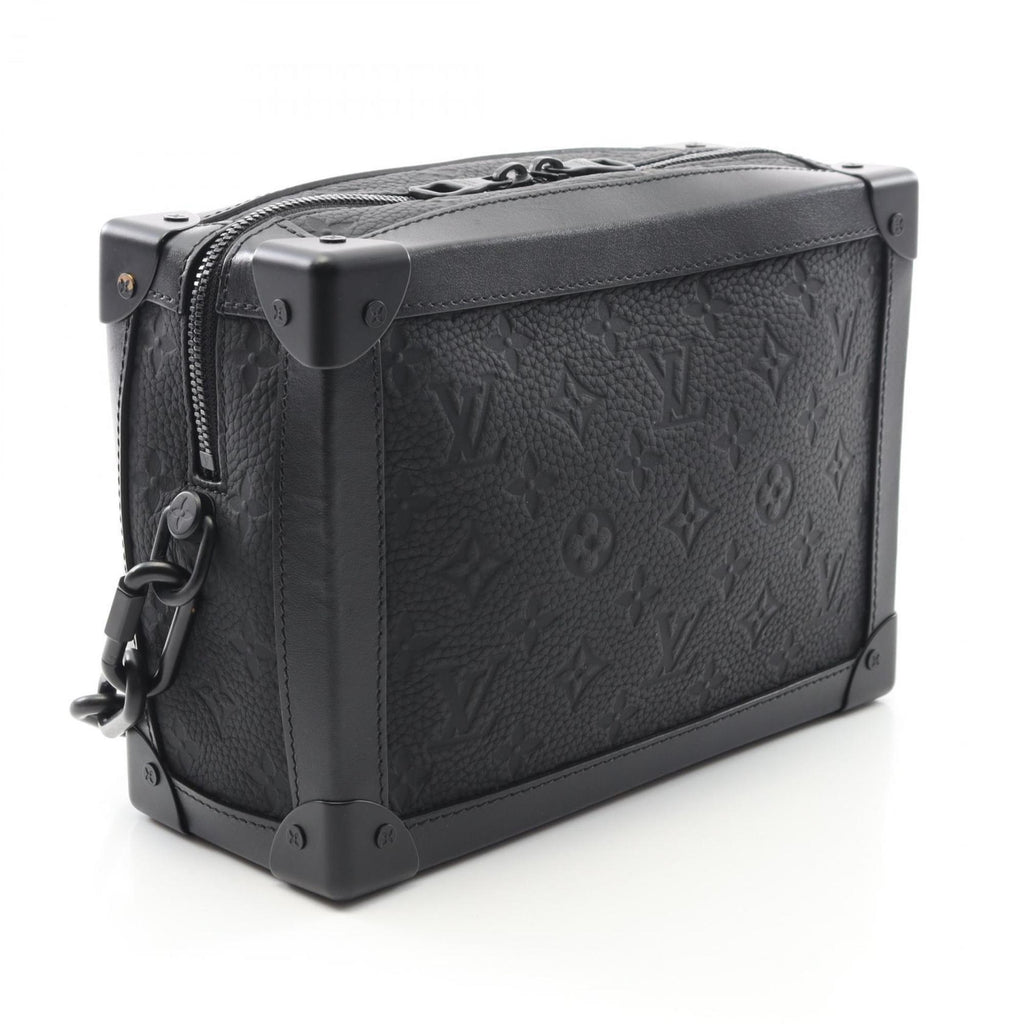 Louis Vuitton Black Noir Monogram Leather Shoulder Bag (Pre-Owned)