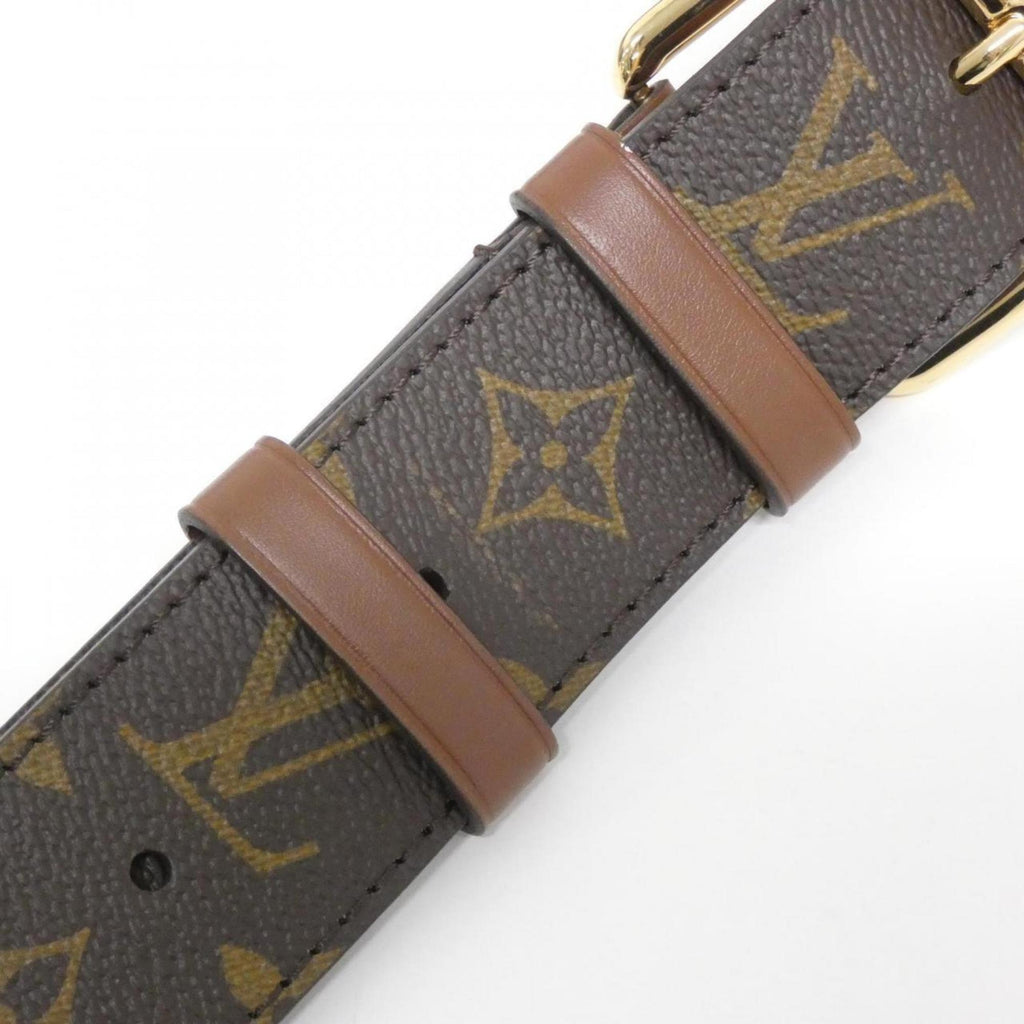 Louis Vuitton Monogram Marron Coated Canvas Shoulder Bag (Pre-Owned)