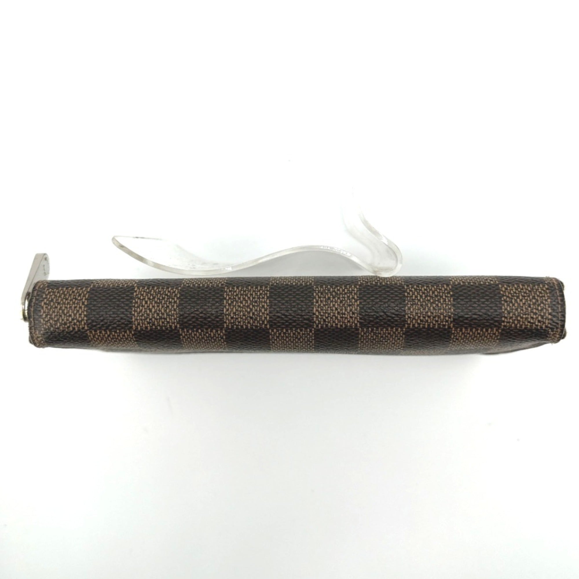 Louis Vuitton Brown Ebene Damier Canvas Long Wallet (Bi-Fold) (Pre-Owned)