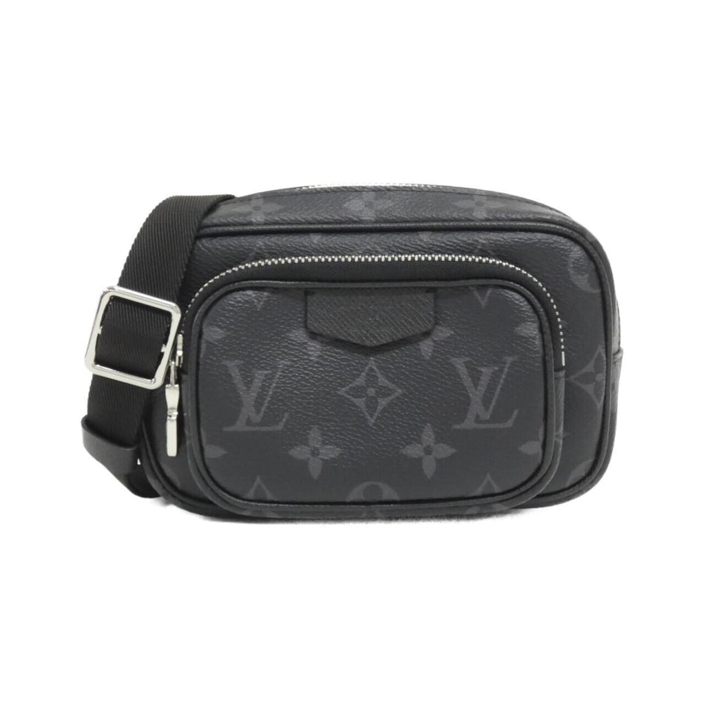 Louis Vuitton Black Coated Canvas Pochette Shoulder Bag (Pre-Owned)