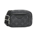 Louis Vuitton Black Coated Canvas Pochette Shoulder Bag (Pre-Owned)