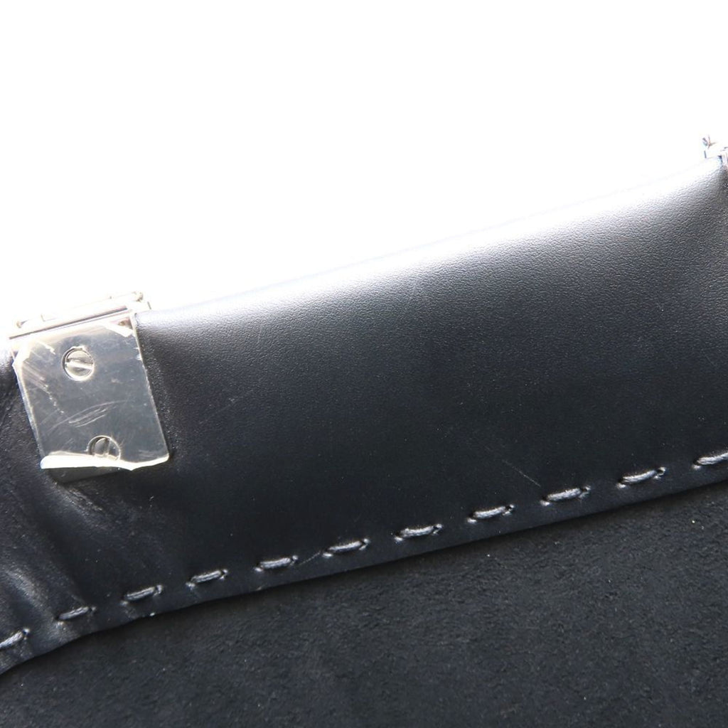 Fendi Black Leather Tote Bag (Pre-Owned)