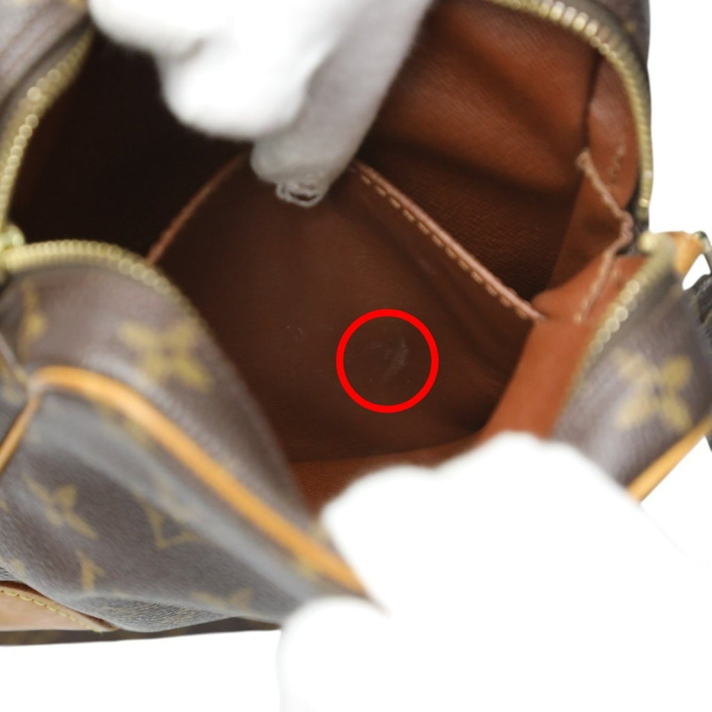 Louis Vuitton Brown Monogram Canvas Shoulder Bag (Pre-Owned)