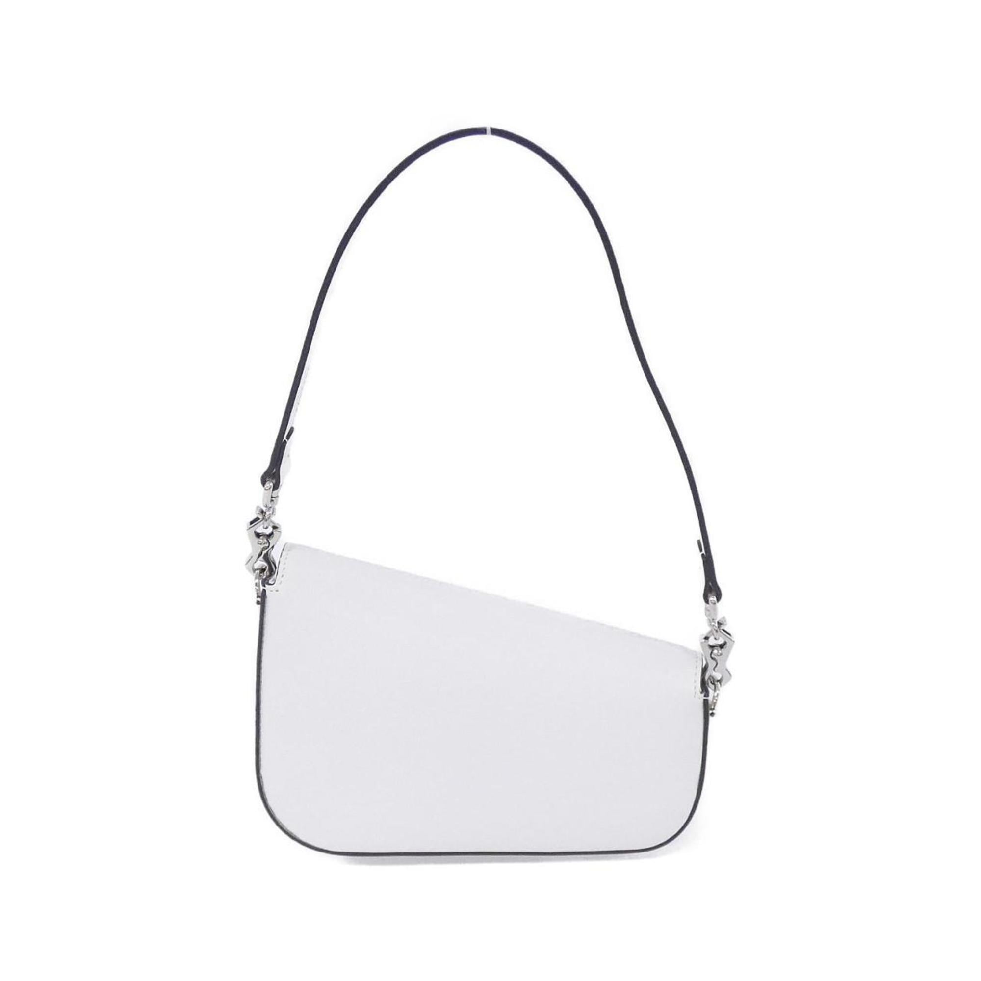Gucci White Leather Shoulder Bag (Pre-Owned)