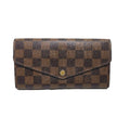 Louis Vuitton Ebene Damier Canvas Long Wallet (Bi-Fold) (Pre-Owned)