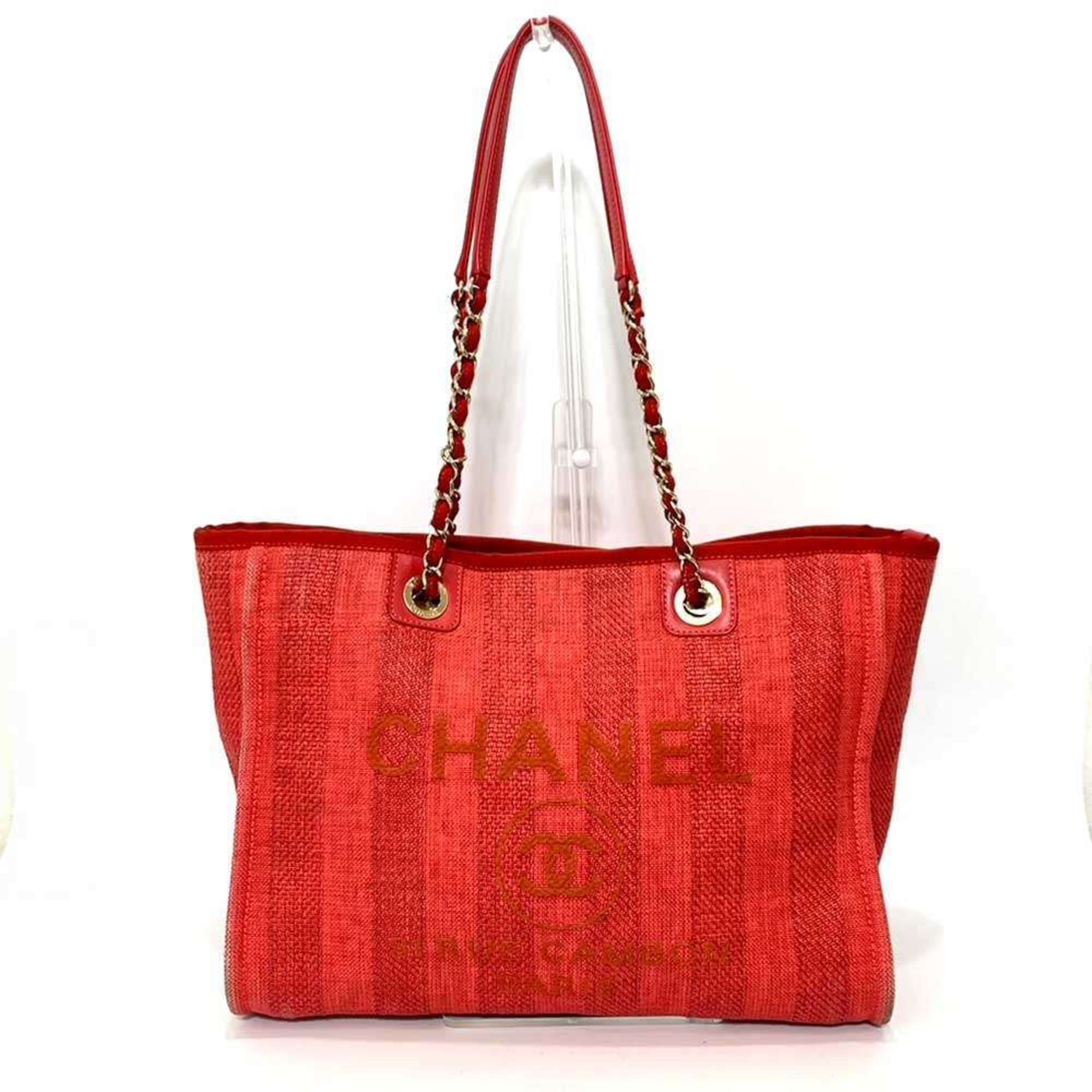 Chanel Leather Tote Bag (Pre-Owned)
