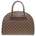 Louis Vuitton Damier Brown Damier Canvas Handbag (Pre-Owned)