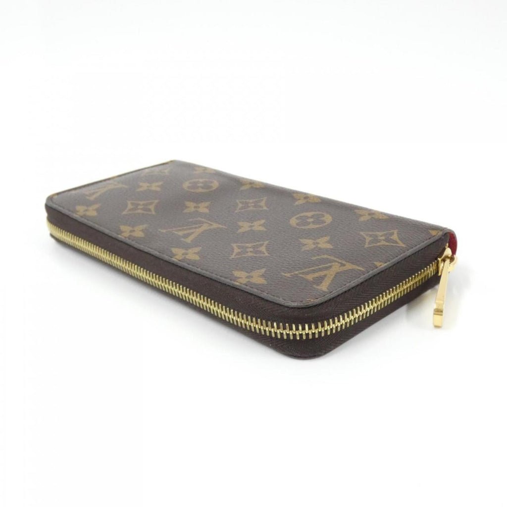 Louis Vuitton Coquelicots Marron Coated Canvas Long Wallet (Bi-Fold) (Pre-Owned)