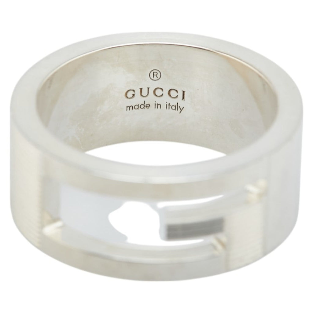 Gucci Silver 925 Band Ring (Pre-Owned)