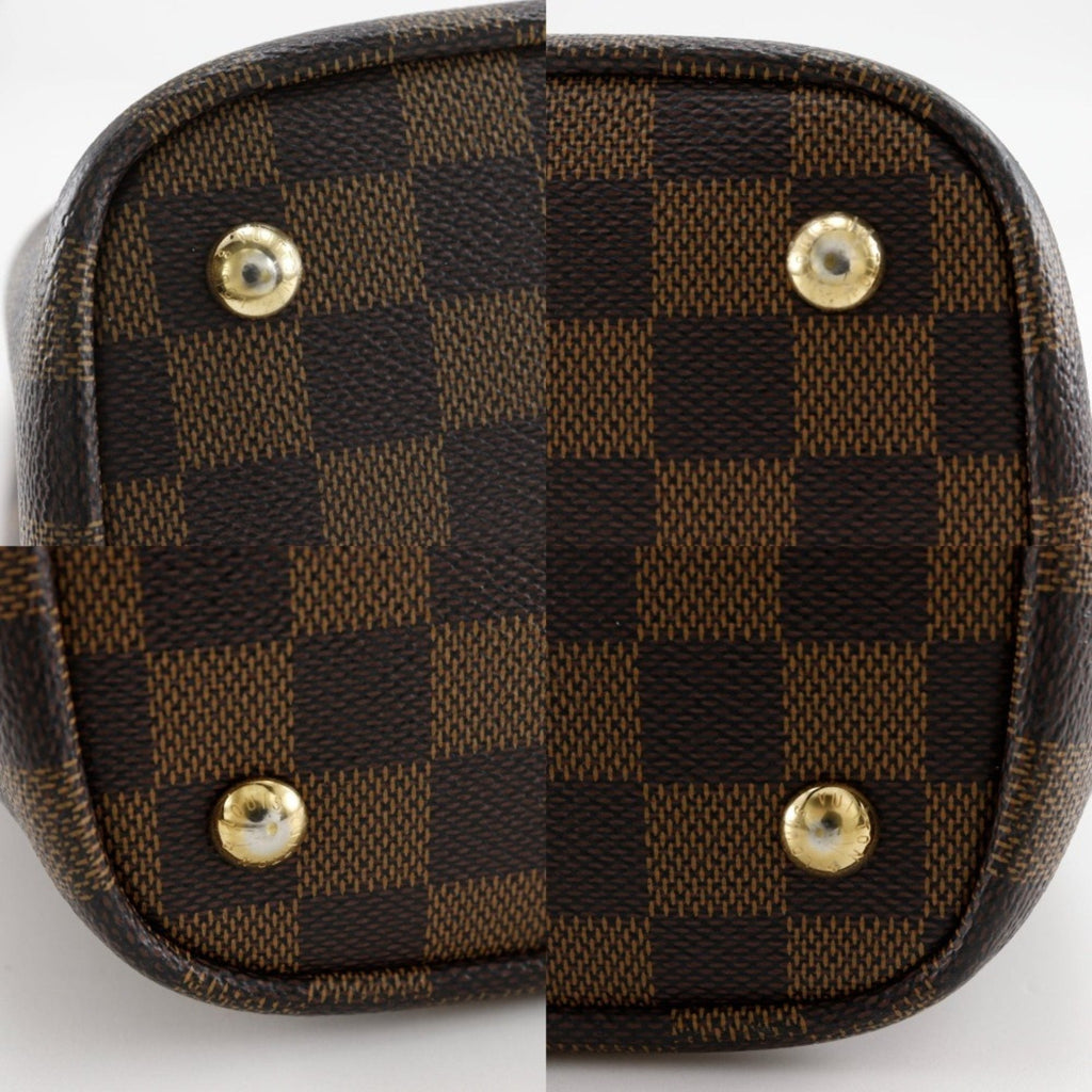 Louis Vuitton Brown Damier Canvas Handbag (Pre-Owned)
