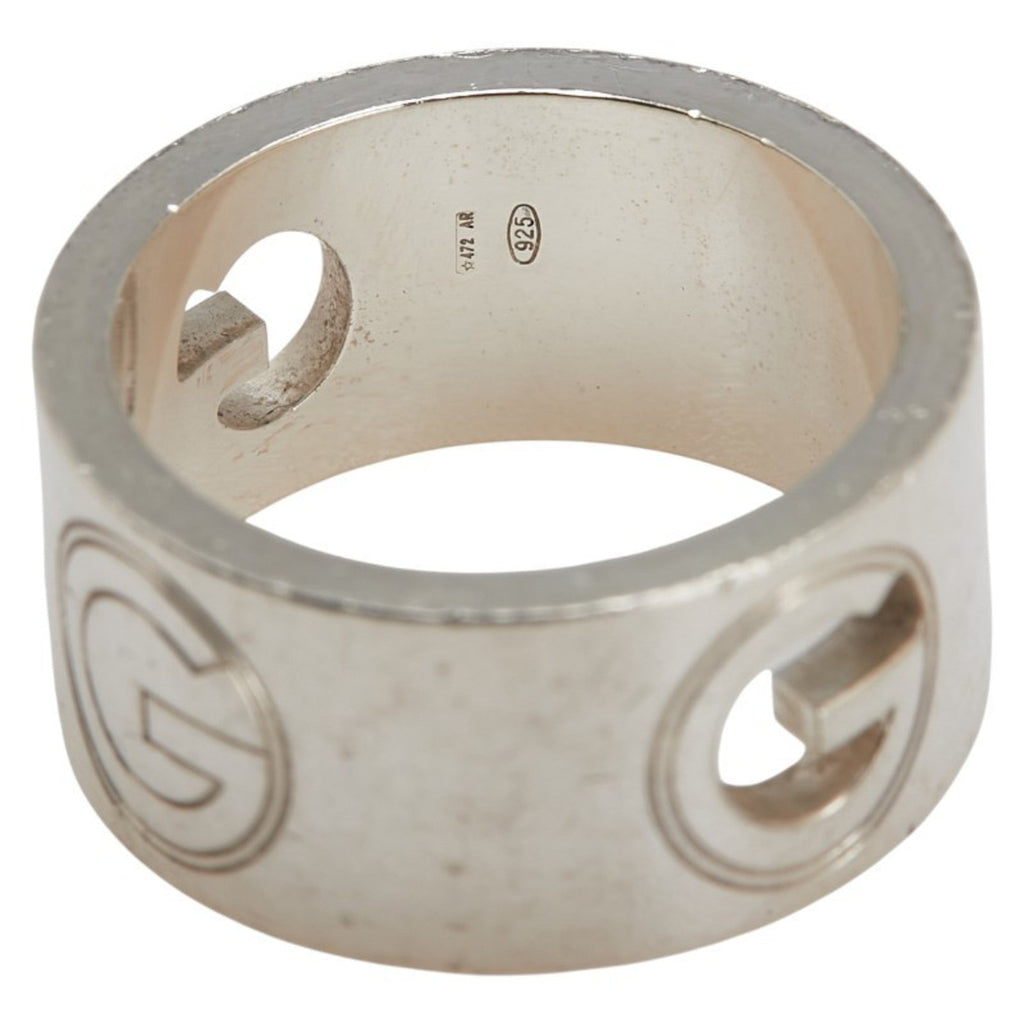 Gucci Silver 925 Band Ring (Pre-Owned)