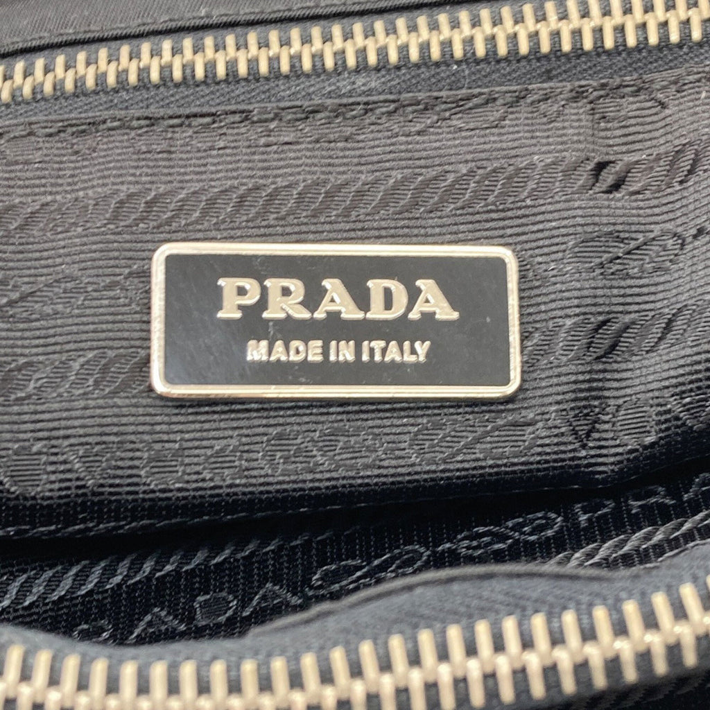 Prada Black Nylon Tote Bag (Pre-Owned)