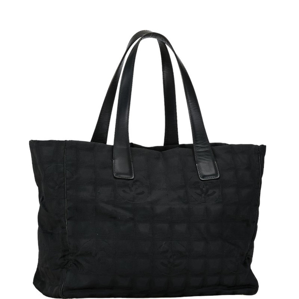 Chanel New Travel Line Black New Travel Line Pochette Pouch Tote Bag (Pre-Owned)